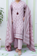NUWJ3105 Jacquard Khaddar Suit - 3 Piece