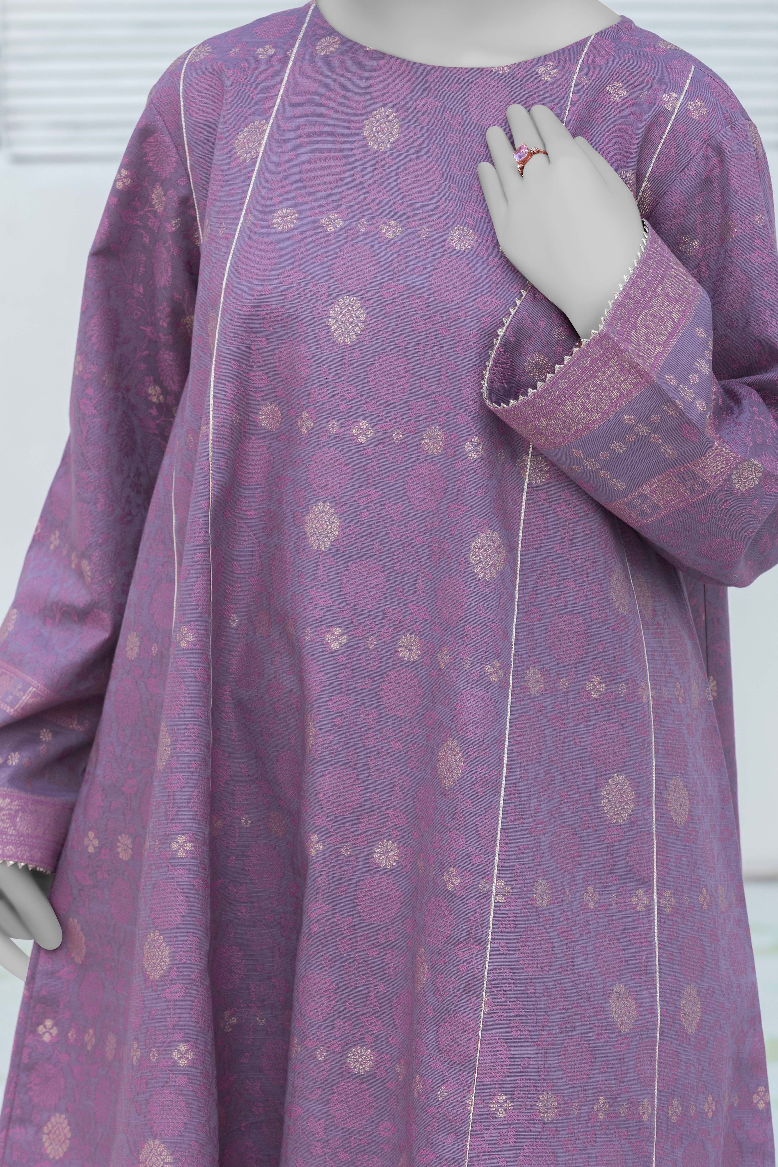 NUWJ3103 Jacquard Khaddar Suit - 3 Piece