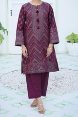 NUWJ3108 Jacquard Khaddar Suit - 3 Piece