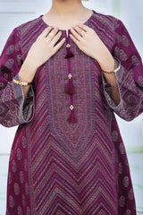 NUSJ3328 Jacquard Lawn Suit - Unstitched 3Pc