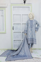 NUWJ3102 Jacquard Khaddar Suit - 3 Piece