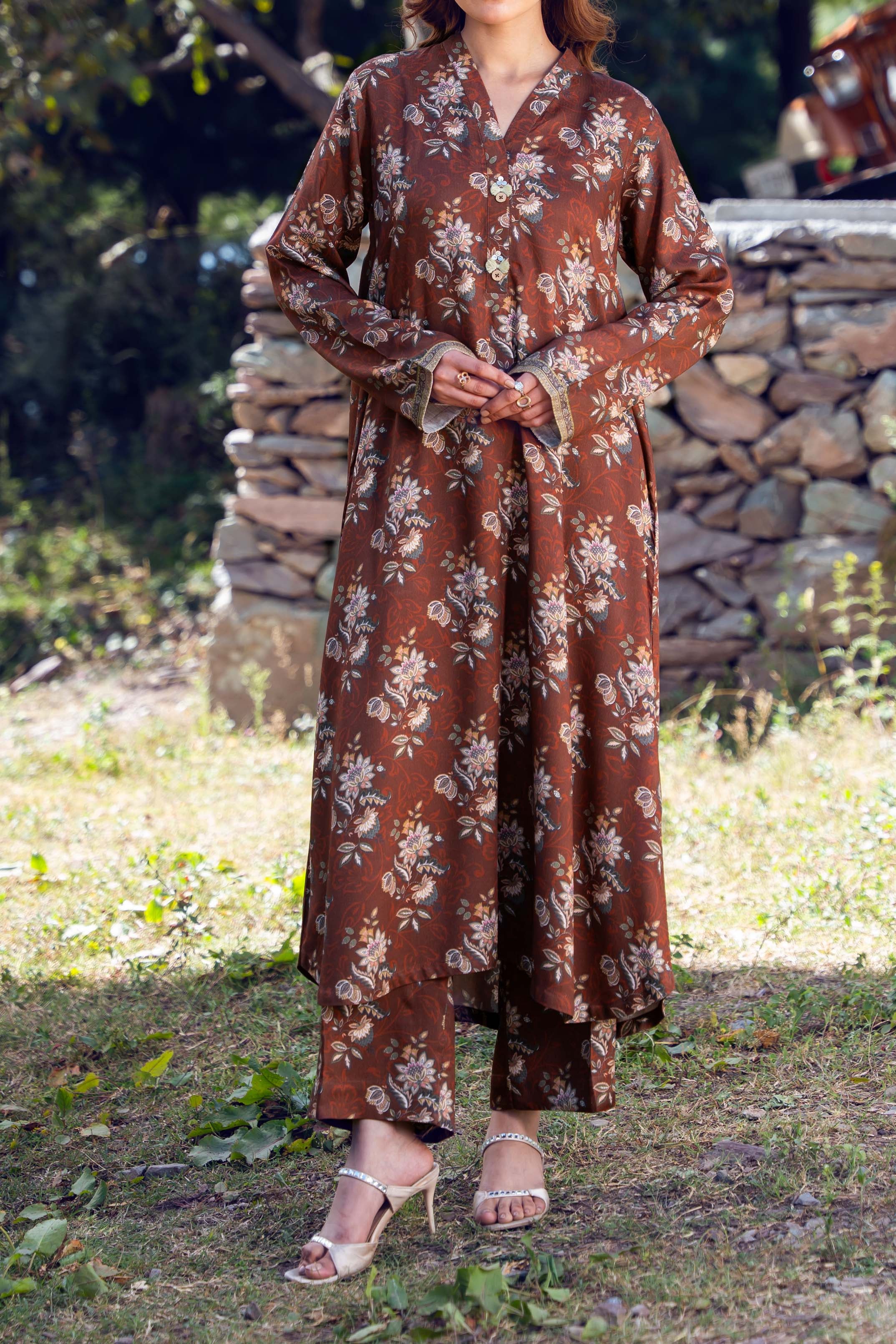 BLAZE - Digital Printed Stitched 2 Pc - 2052