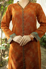 NUW3087 Digital Printed Khaddar Suit - 3 Piece