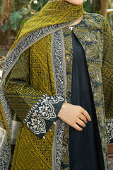 NUW3090 Digital Printed Khaddar Suit - 3 Piece