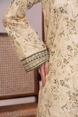 NUSLW3049 Printed Lawn Suit - Unstitched 3Pc