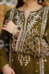 EUCALYPTUS - Peach Embroidered  (3Pcs) - 3203