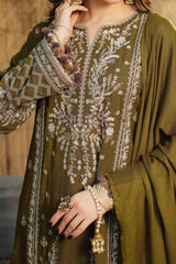 EUCALYPTUS - Peach Embroidered  (3Pcs) - 3203