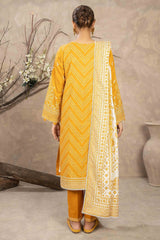 NUW3047 Digital Printed Khaddar Suit - 3 Piece