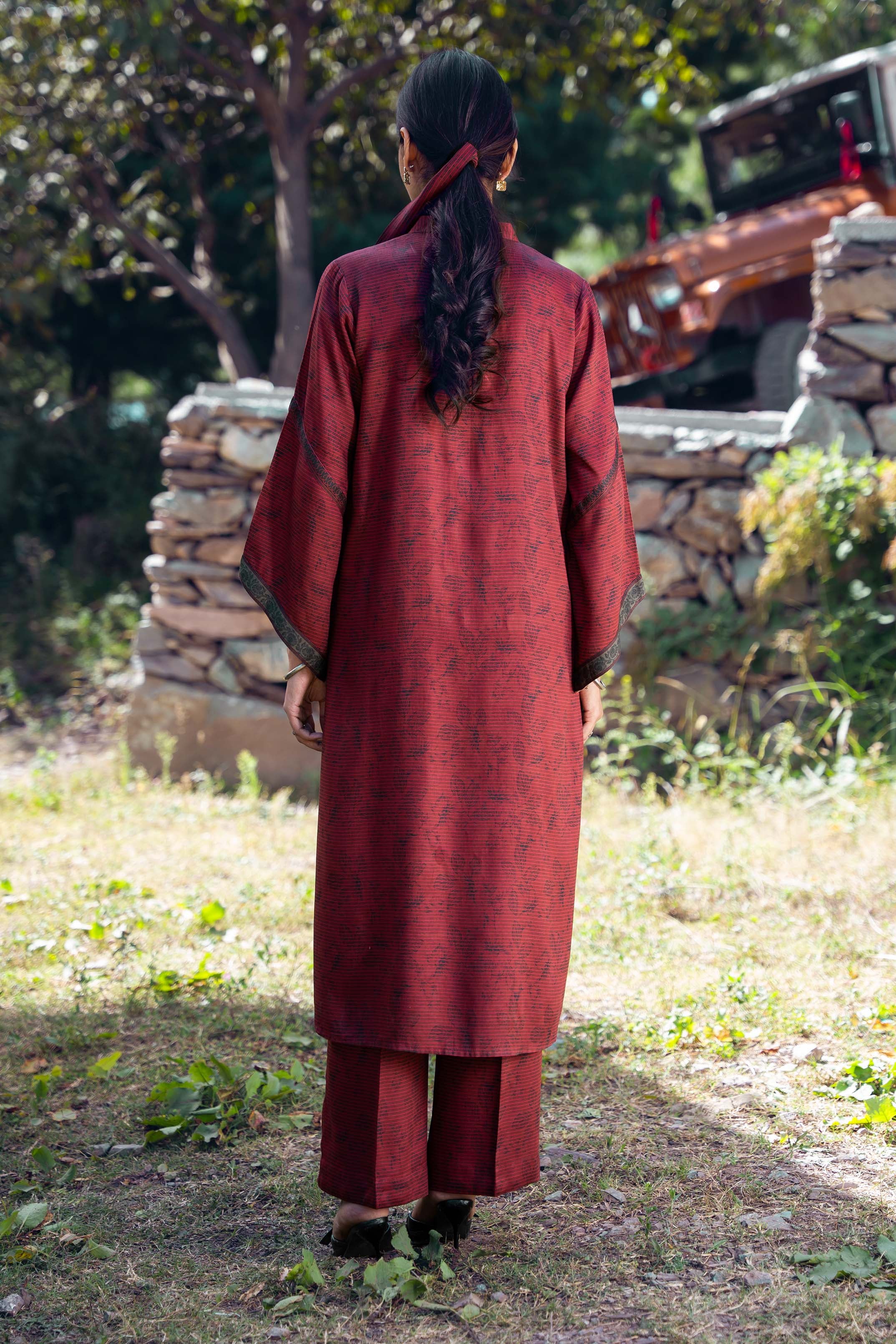 GARNET - Digital Printed Stitched 2 Pc - 2056