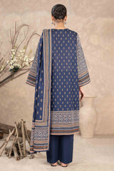 NUW3052 Digital Printed Khaddar Suit - 3 Piece