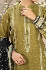 NUW3069 Digital Printed Khaddar Suit - 3 Piece