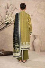 NUW3069 Digital Printed Khaddar Suit - 3 Piece