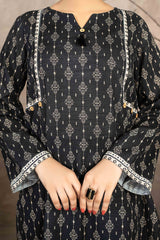 NUW3058 Digital Printed Khaddar Suit - 3 Piece