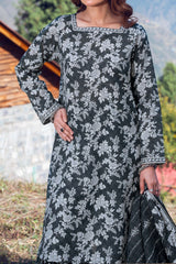 SABLE - Printed Unstitched Khaddar Suit (3 Piece) 3141