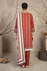 NUW3065 Digital Printed Khaddar Suit - 3 Piece