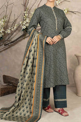 NUW3062 Digital Printed Khaddar Suit - 3 Piece