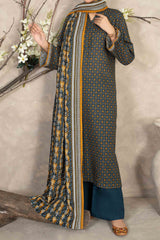 NUW3060 Digital Printed Khaddar Suit - 3 Piece