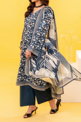 NPSLW3067 Printed Lawn Suit - Stitched 3Pc