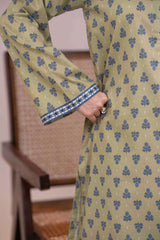 NUSLW3083 Printed Lawn Suit - Unstitched 3Pc