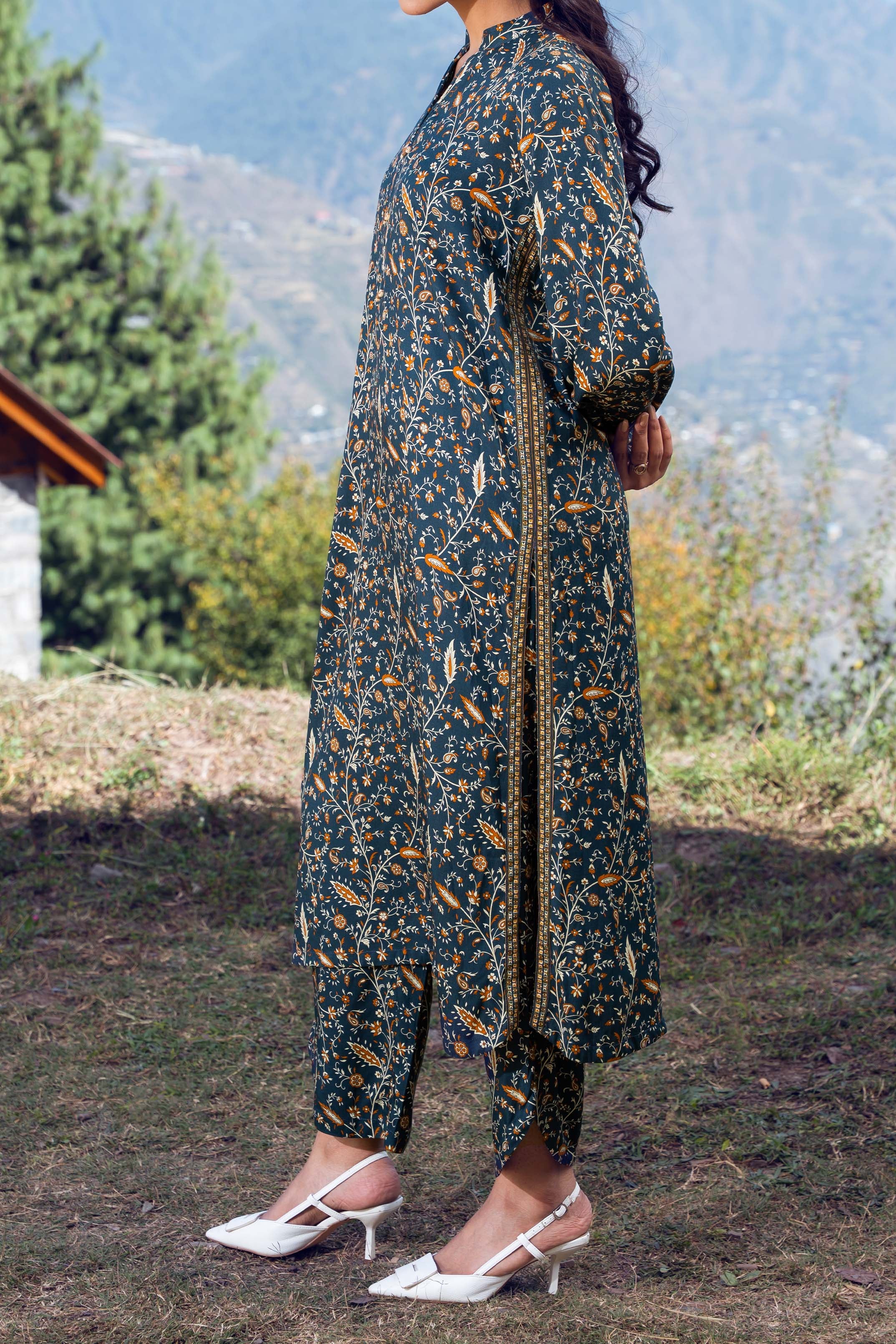 AZEL - Digital Printed Stitched 2 Pc - 2050