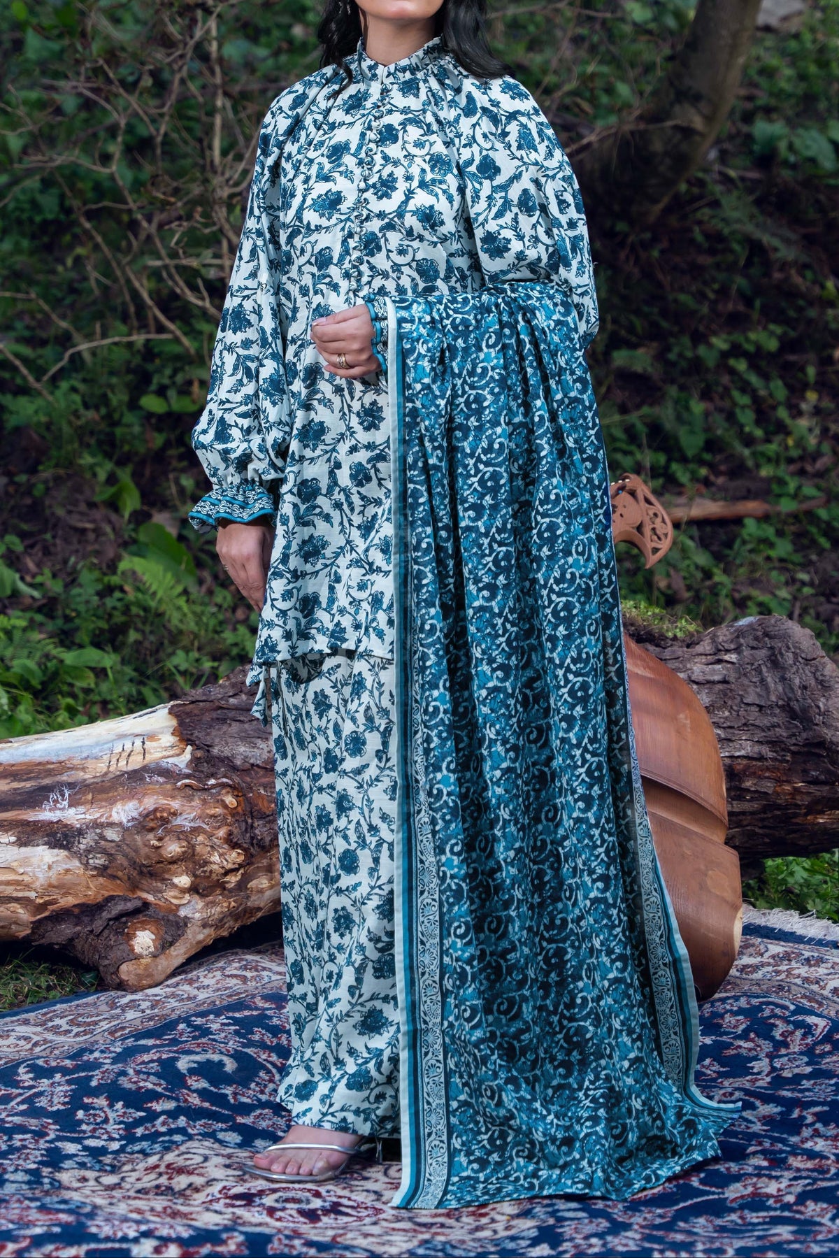 NPWKP3051 - Printed Khaddar (Stitched 3Pc)