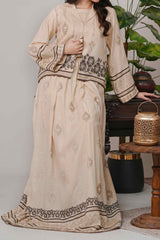 BUTTER - Unstitched Velvet Jacquard Suit (3 Piece) 3193