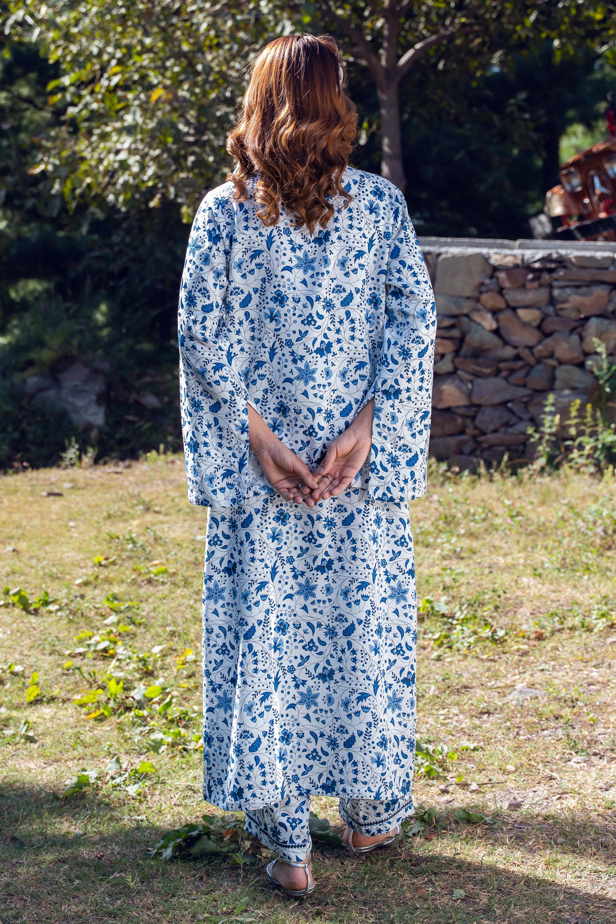 RHEA - Digital Printed Stitched 2 Pc - 2055