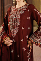 CRAN - Peach Embroidered (3Pcs) - 3212