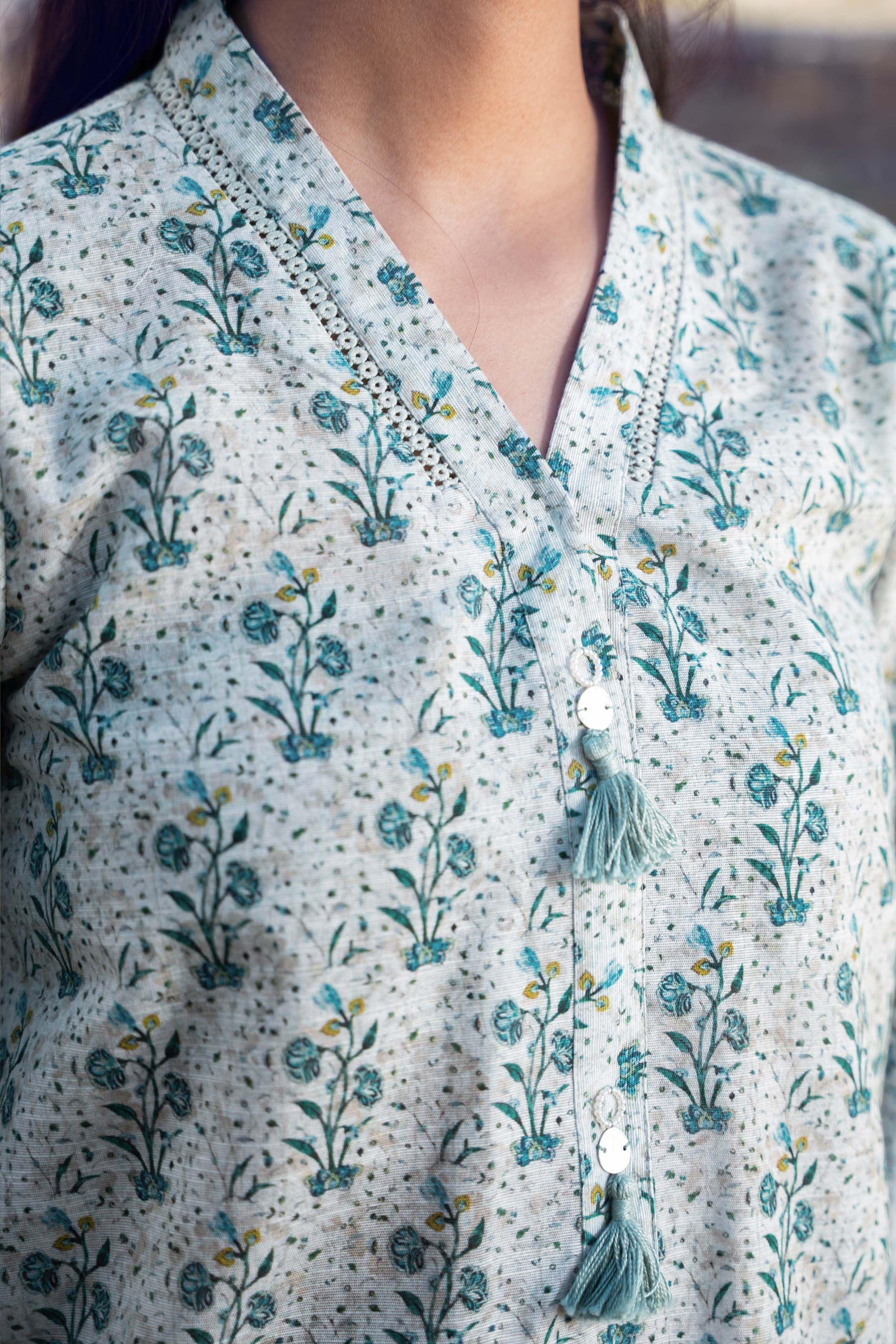 LUMINA - Printed Unstitched Khaddar Suit (3 Piece) 3145
