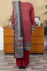 NUSL3249 Printed Lawn Suit - Unstitched 3Pc