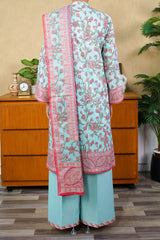 NPSF3167 Fancy Lawn Suit - Stitched 3 PC