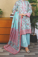 NPSF3167 Fancy Lawn Suit - Stitched 3 PC