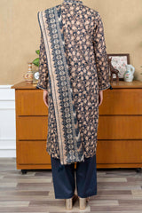 NUSL3241 Printed Lawn Suit - Unstitched 3Pc