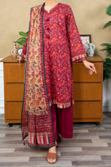 NUSL3233 Printed Lawn Suit - Unstitched 3Pc