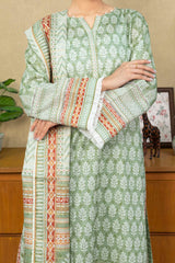 NUSL3234 Printed Lawn Suit - Unstitched 3Pc