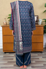 NUSL3239 Printed Lawn Suit - Unstitched 3Pc
