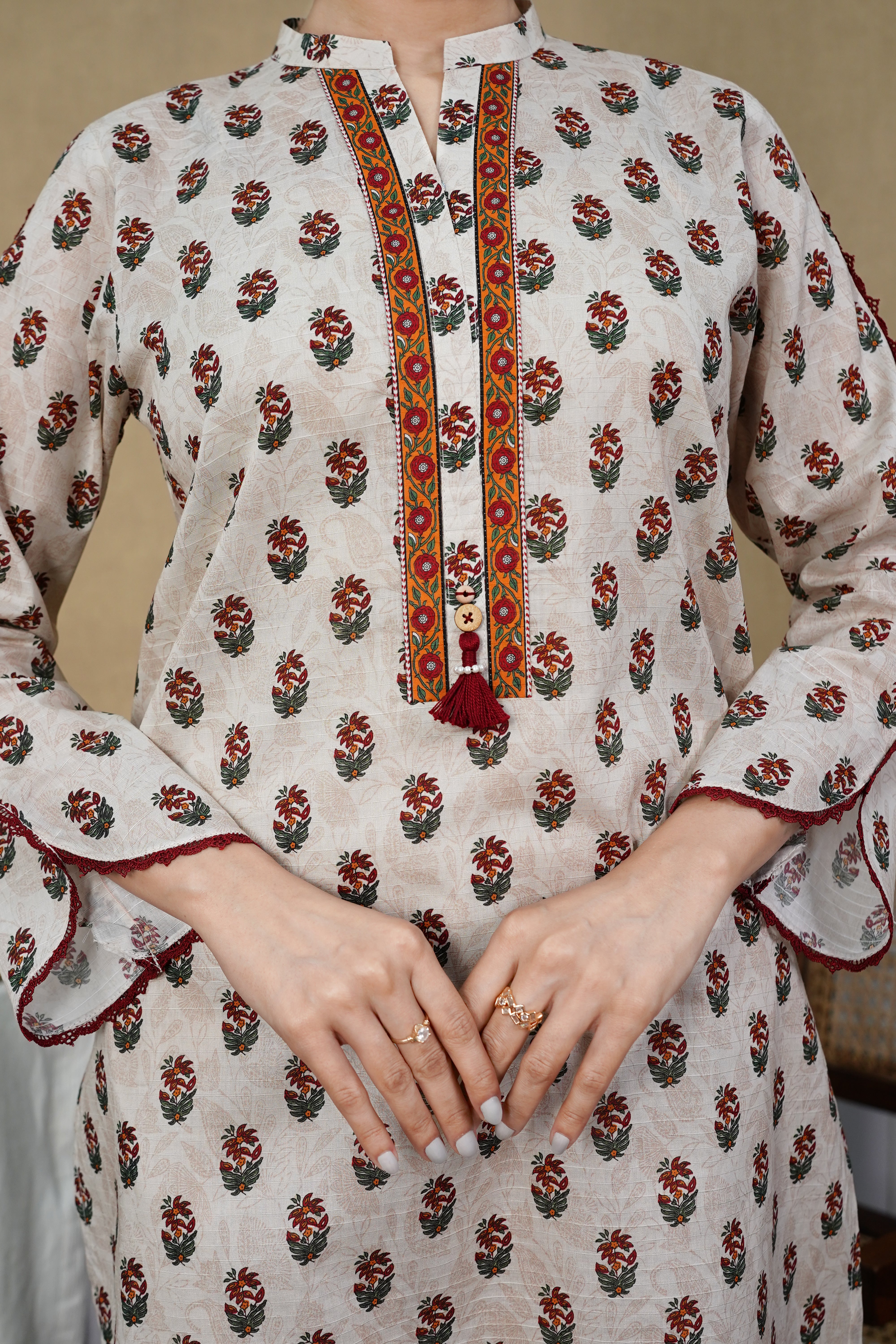 NPSL3111 Digital Printed Lawn Suit - Stitched 3 PC