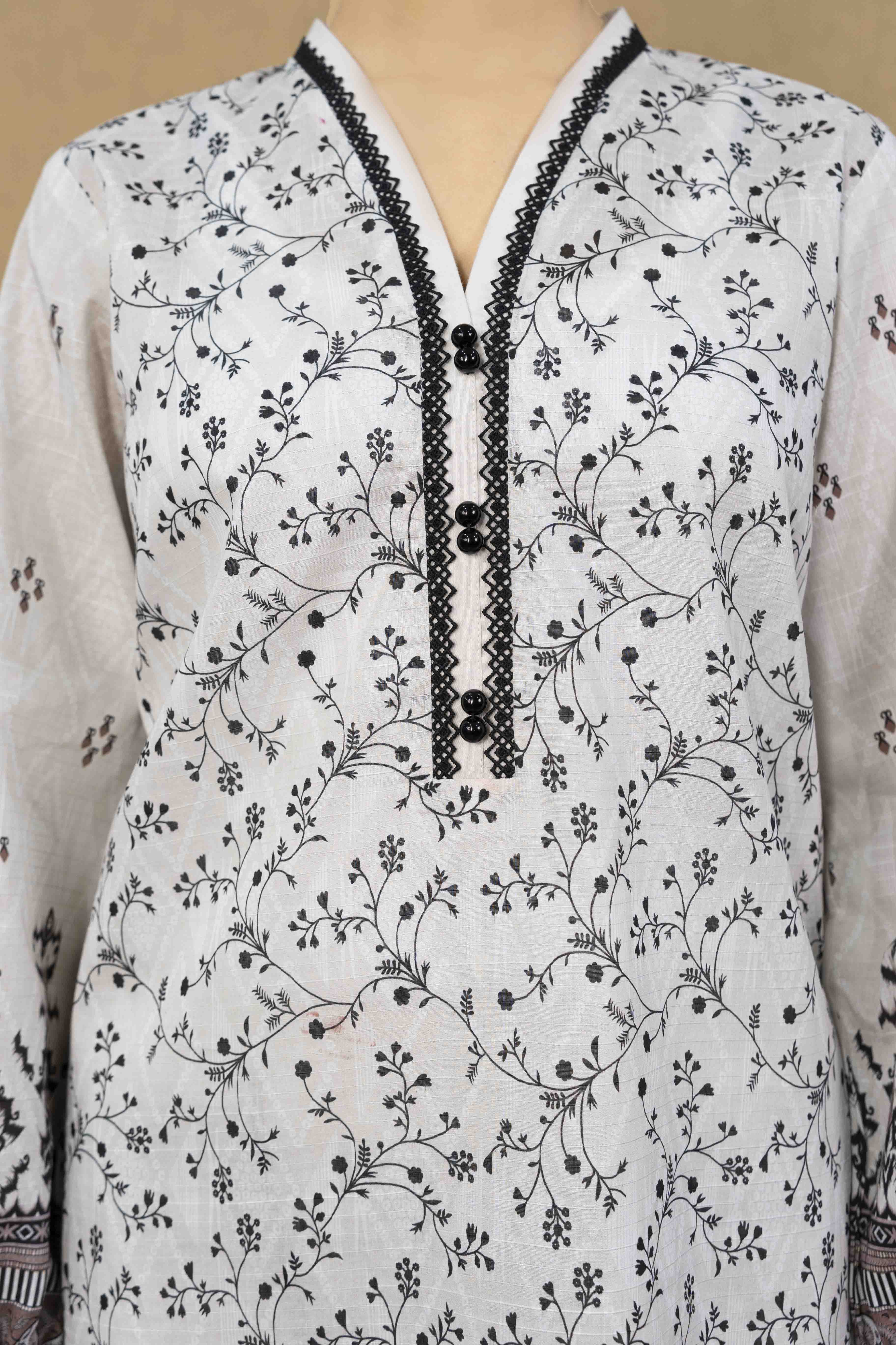 NPSL3115 Digital Printed Lawn Suit - Stitched 3 PC