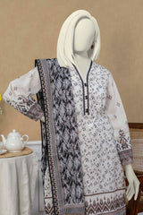 NPSL3174 Digital Printed Lawn Suit - Stitched 3 PC