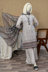 NPSL3174 Digital Printed Lawn Suit - Stitched 3 PC