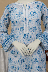 NUSL3285 Printed Lawn Suit - Unstitched 3Pc