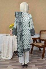 NPSL3172 Digital Printed Lawn Suit - Stitched 3 PC
