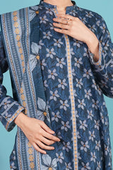 NUSL3278 Printed Lawn Suit - Unstitched 3Pc