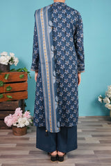 NUSL3278 Printed Lawn Suit - Unstitched 3Pc