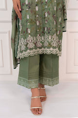 NPSE3154 Printed Embroidered Lawn Suit - 3 Piece
