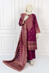 NPSJ3204 Lawn Jacquard - Stitched 3Pc