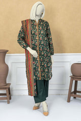 NUSL3217 Printed Lawn Suit - Unstitched 3Pc