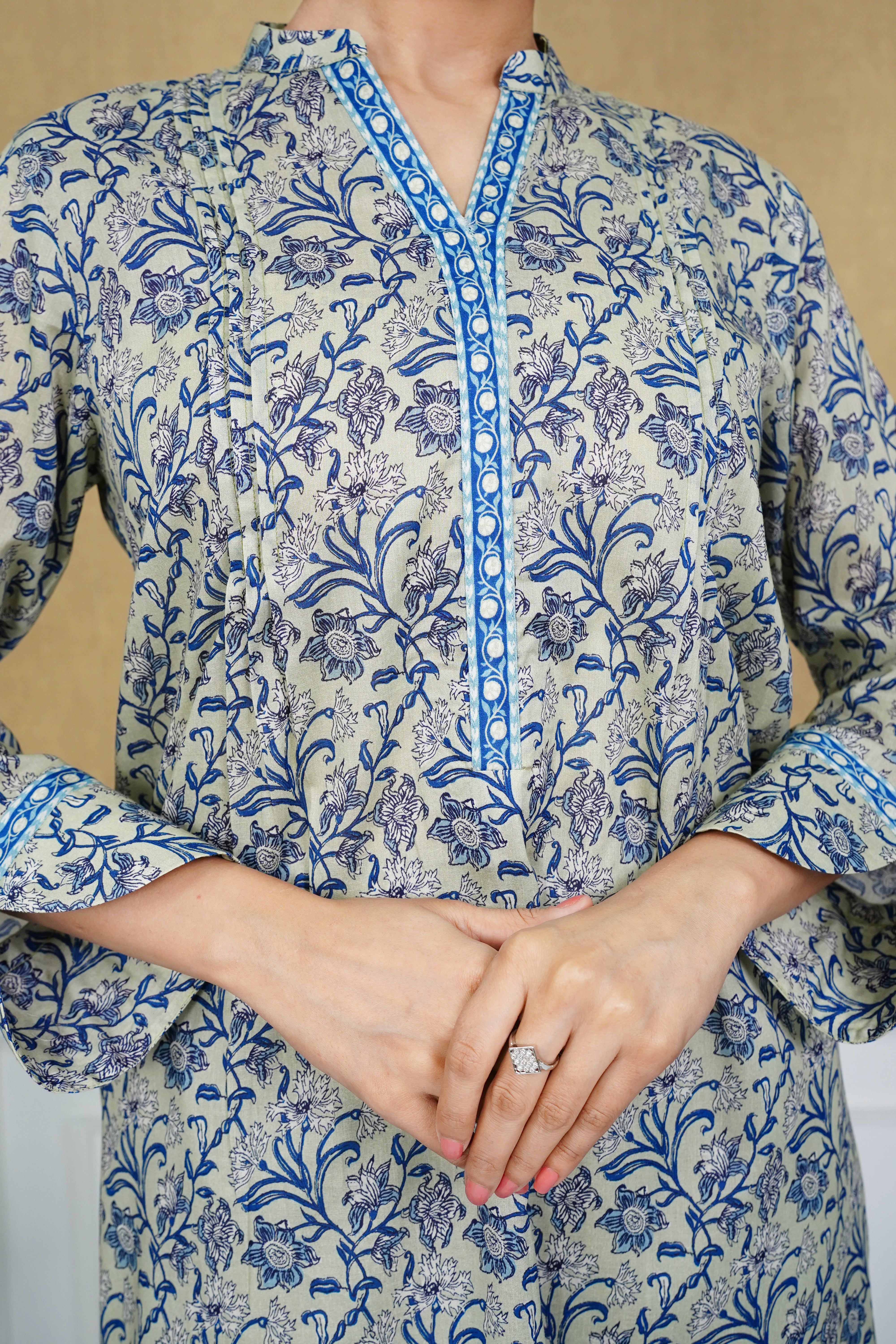 NUSL3215 Printed Lawn Suit - Unstitched 3Pc