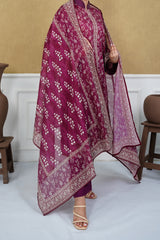NUSL3214 Printed Lawn Suit - Unstitched 3Pc