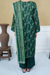 NUSL3221 Printed Lawn Suit - Unstitched 3Pc